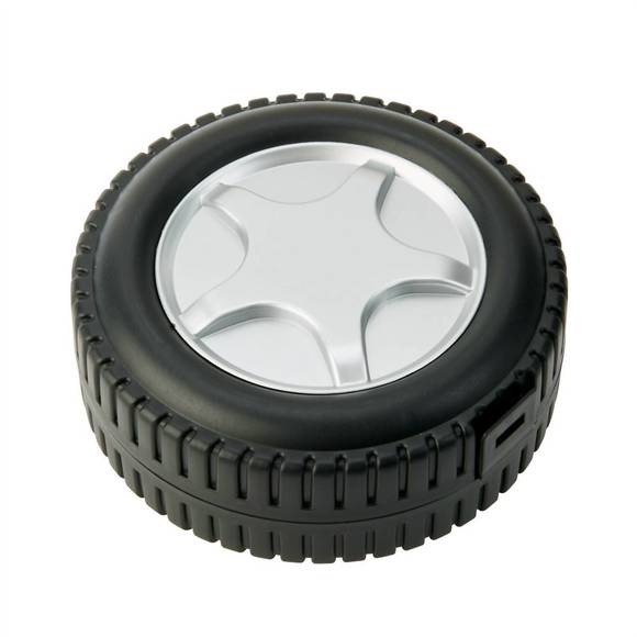 NEW CREATIVE GIFTS INTERNATIONAL 20 piece tool set in tire in black - Picture 1 of 3